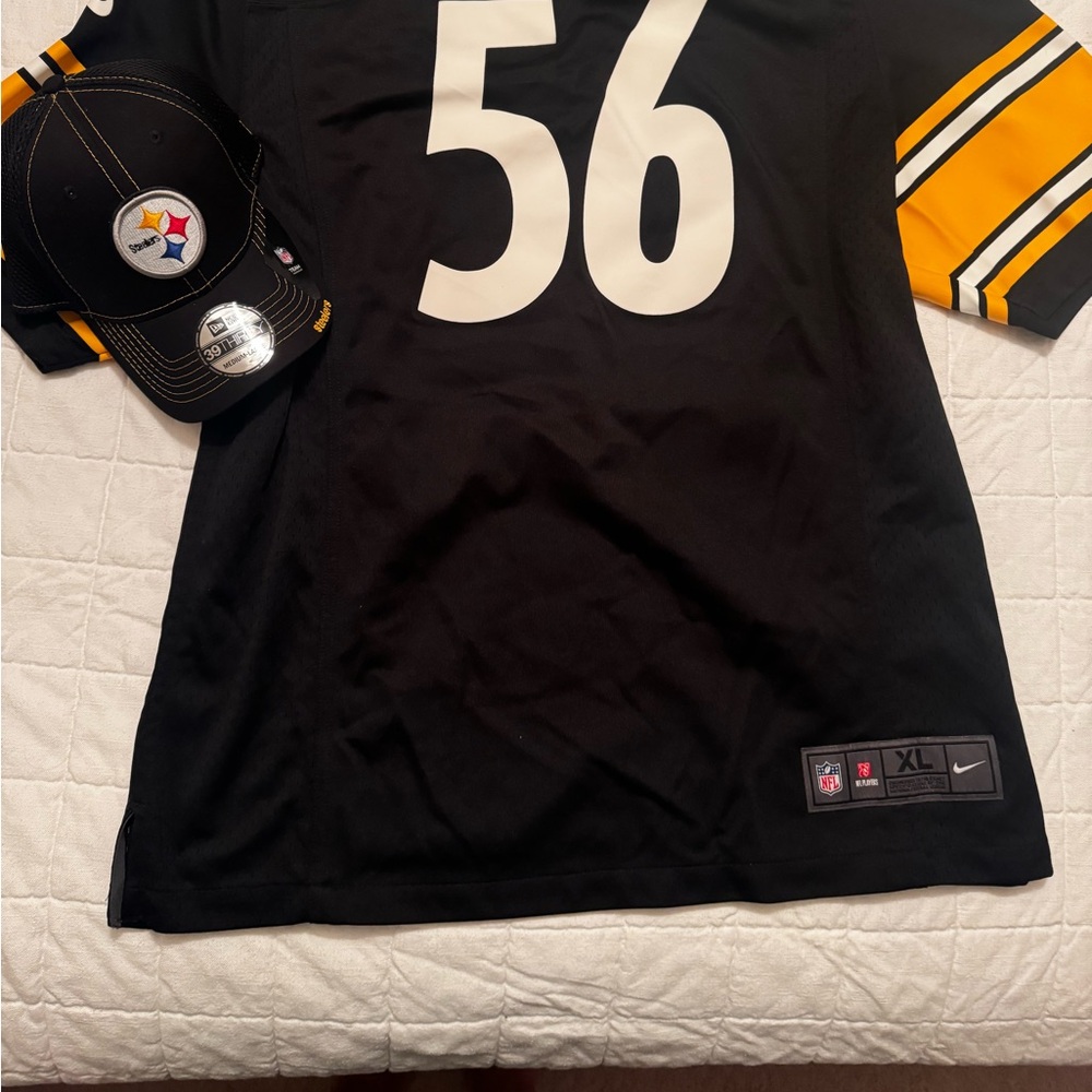 Pittsburgh Steelers Jersey and New Era Hat